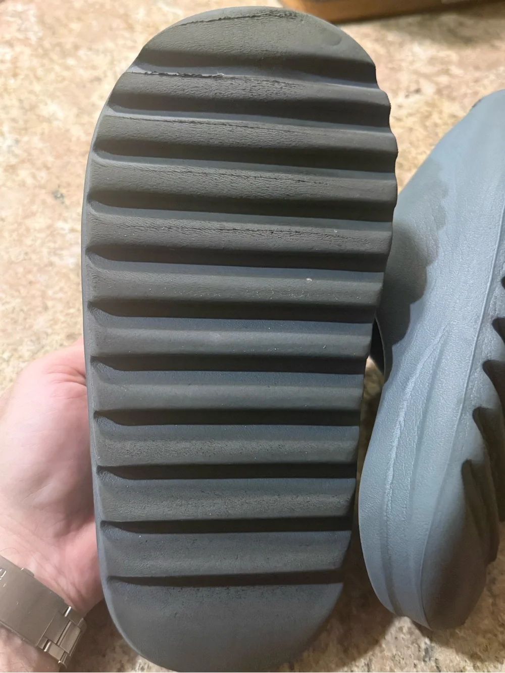 Yeezy Slides Sandals Gray US 9